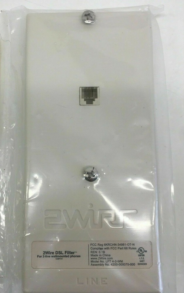 new ADSL VDSL high speed internet filter kit