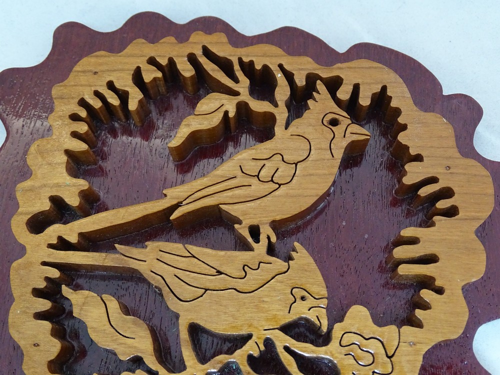 Rare Wooden Bird Decor