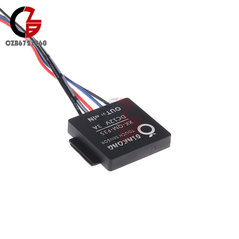 DC 12V 3A 36W Dual Color Temperature Stepless Dimmable Touch Sensor Switch