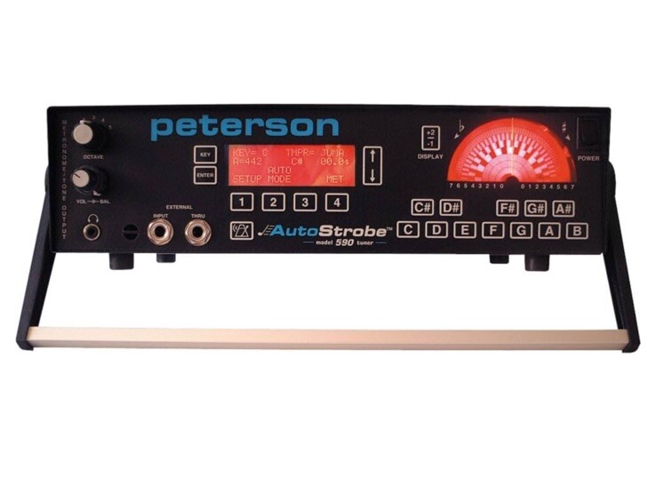 peterson Autostrobe 590 tuner