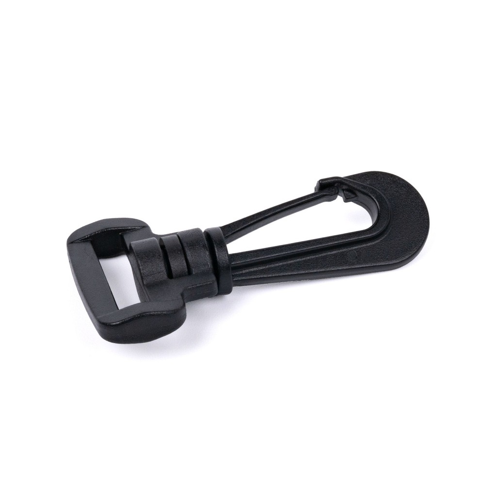 100 - 1 Inch Plastic Swivel Hook Snap