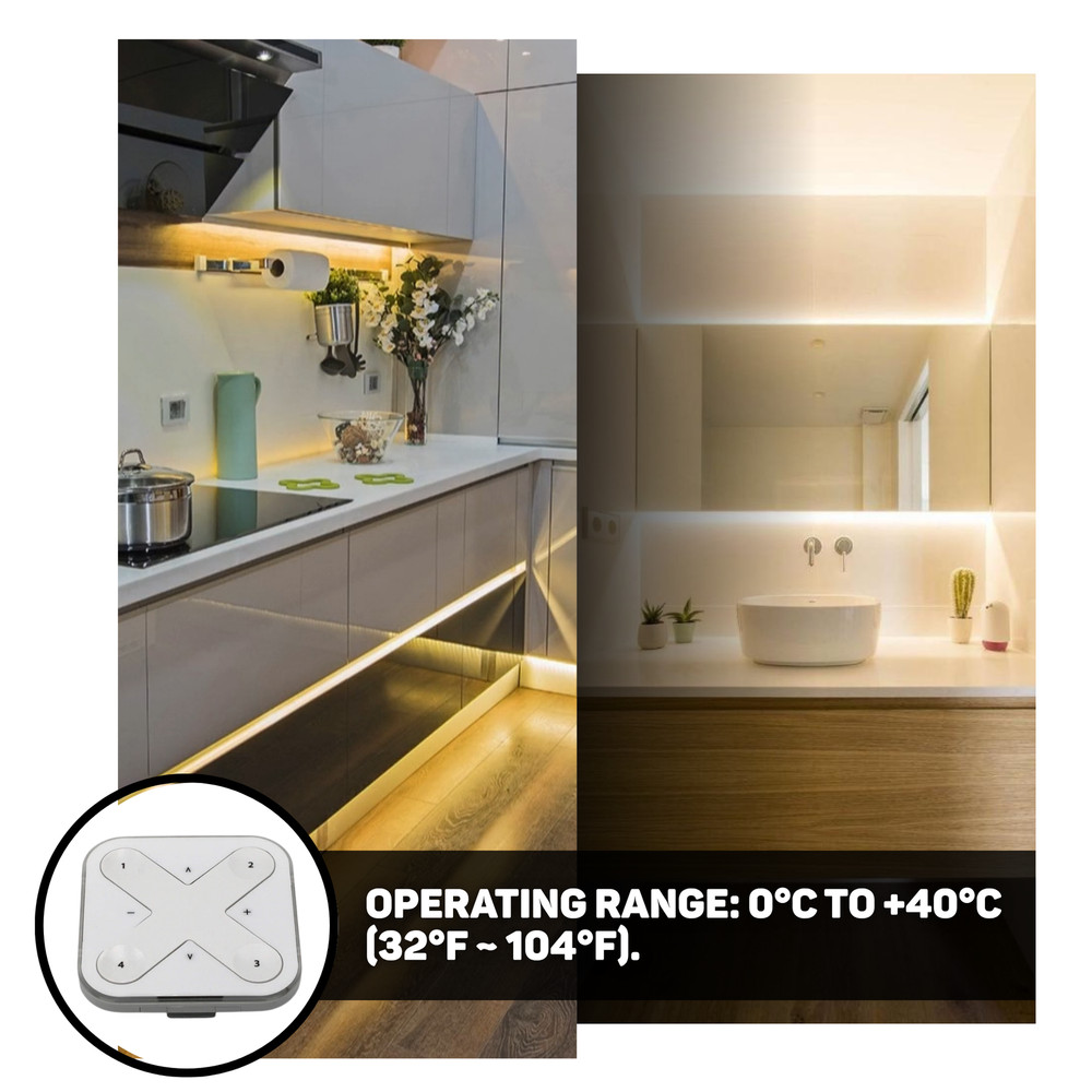 Casambi basicDIM Bluetooth LED Wall Remote Control ~ Model Xpress-LR