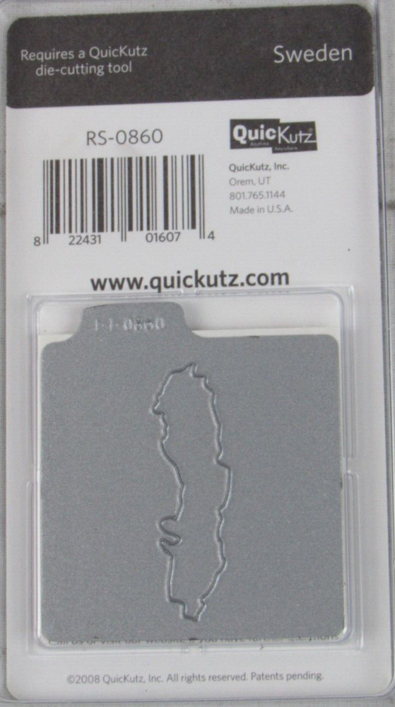 QuicKutz Sweden 2x2, 1 Cutting Die Set RS-0860