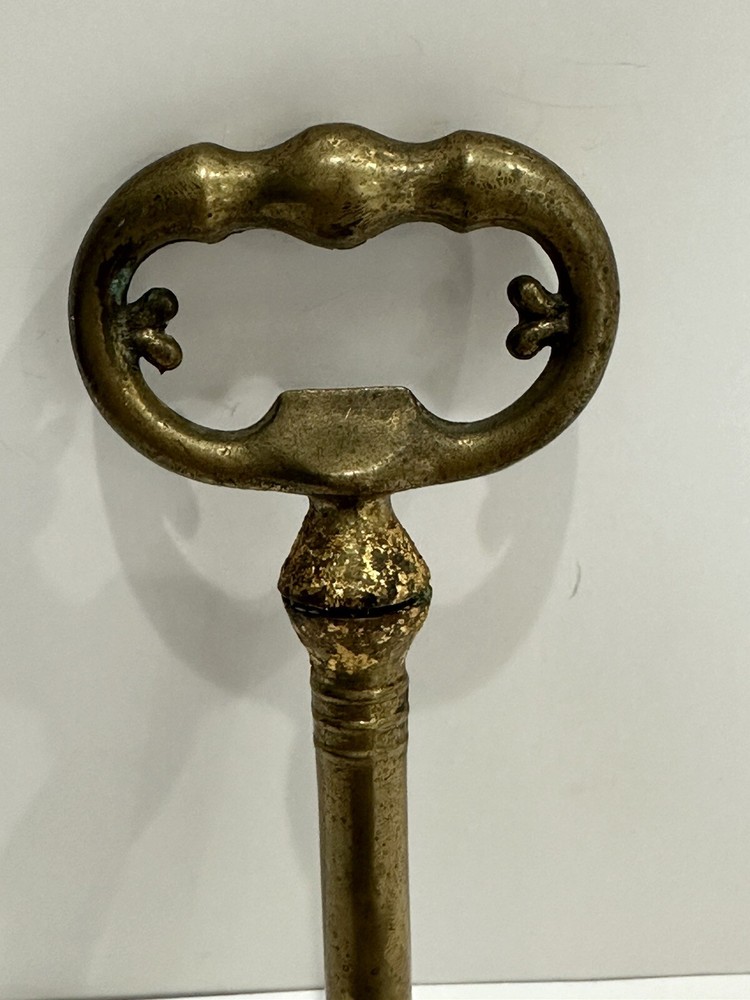 Vintage Brass Key Decor 7 1/4”