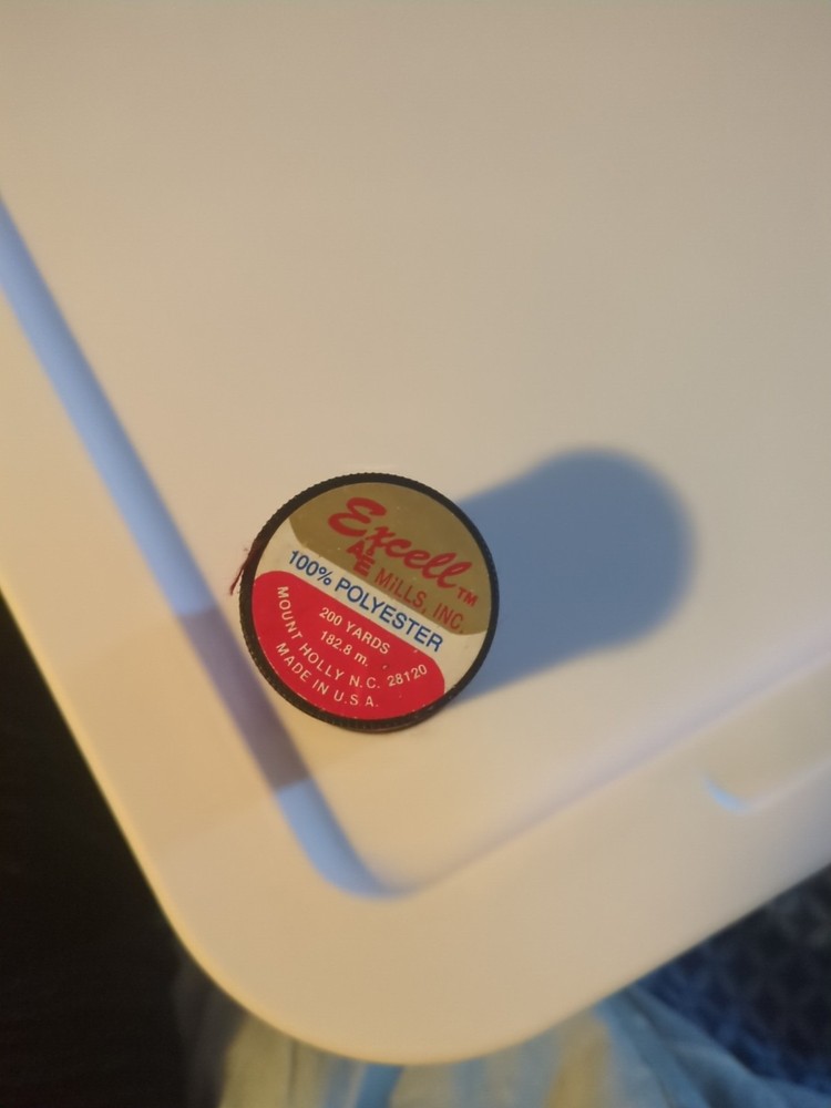 Excell 100% Polyester Sewing Thread 200 Yds, Burgundy