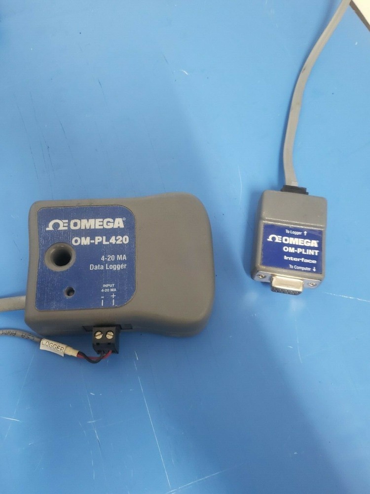 Omega OM-PL420 Temperature Data Logger with Cable (Used)