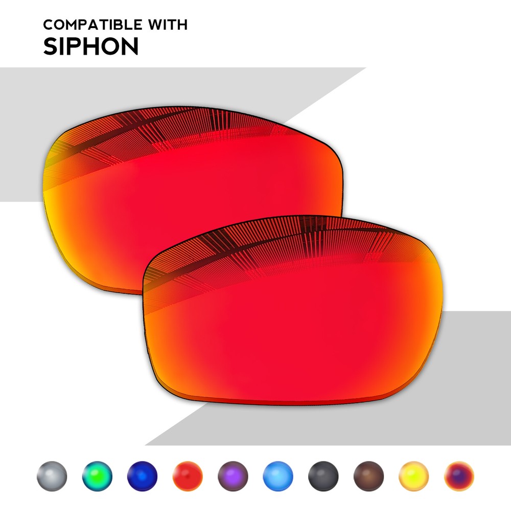 Wholesale POLARIZED Replacement Lenses for-Oakley Siphon-Options