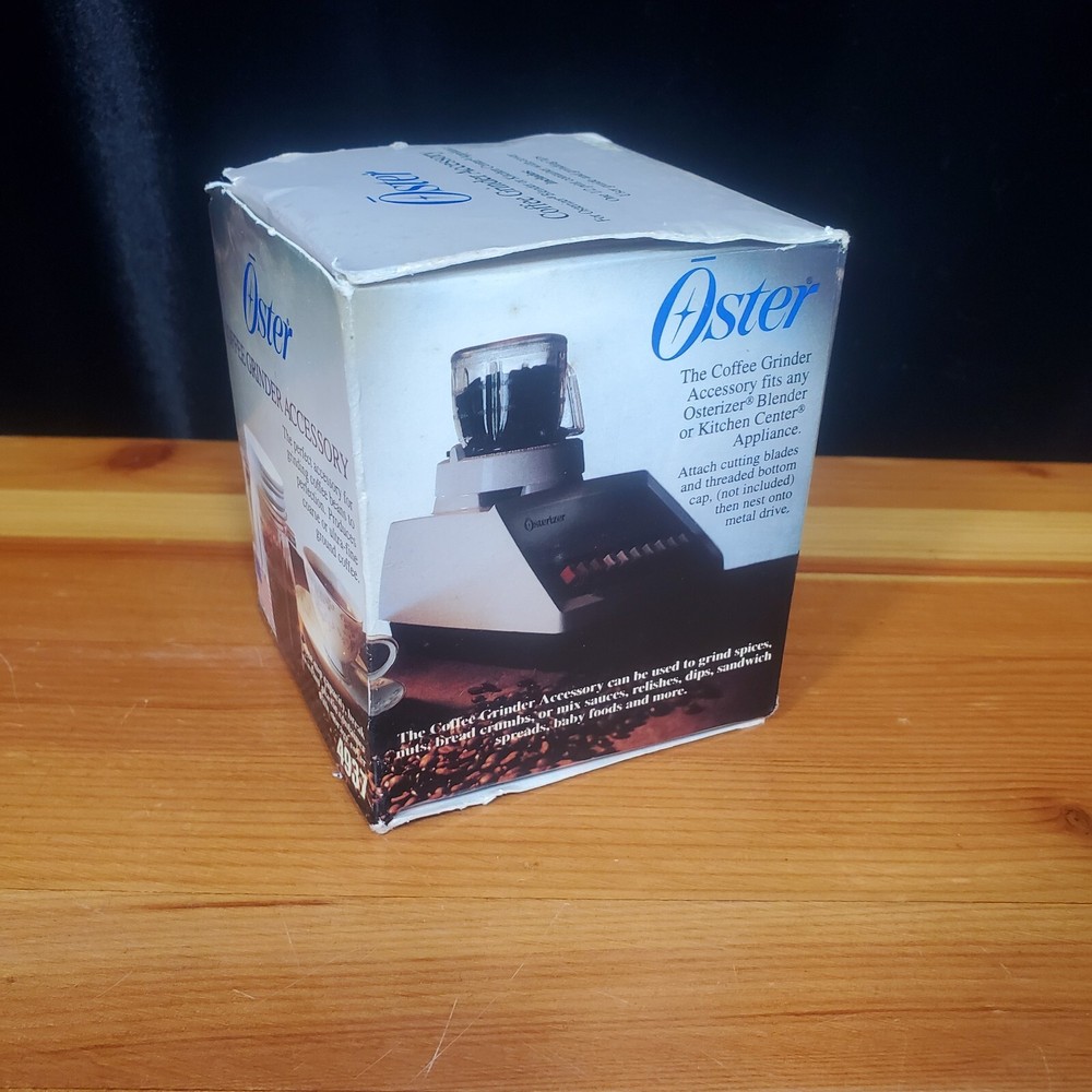 Oster Coffee Grinder Accessory #4937 for Osterizer Blender Open Box Un-used