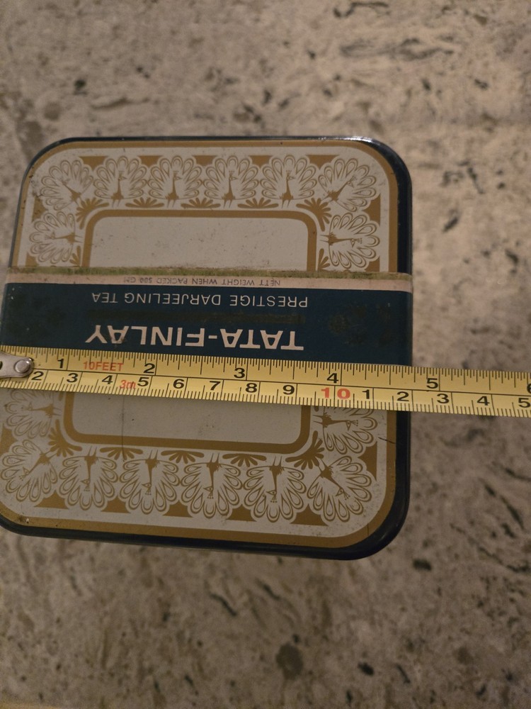 Tata-finlay Darjeeling Tea Tin Vintage