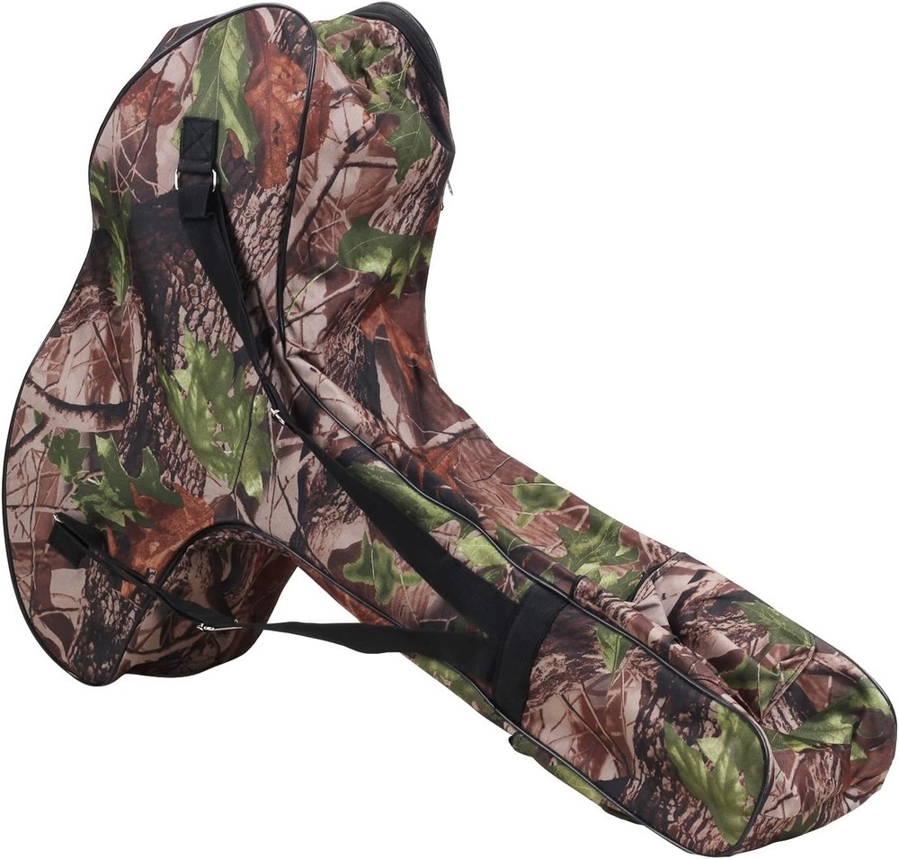 Archery Crossbow Bag with Backpack Straps Canvas Cushioned Main Compartment
