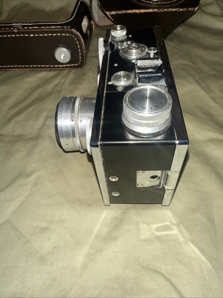 Argus C3 Matchmatic 35mm Rangefinder Camera w/ Case Untested