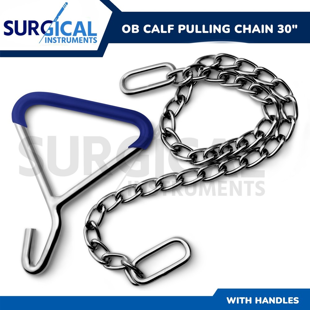 Durable OB Apparatus Leg Catch Set 1 Handles Puller Hook and 1 Chain for Pet 30"