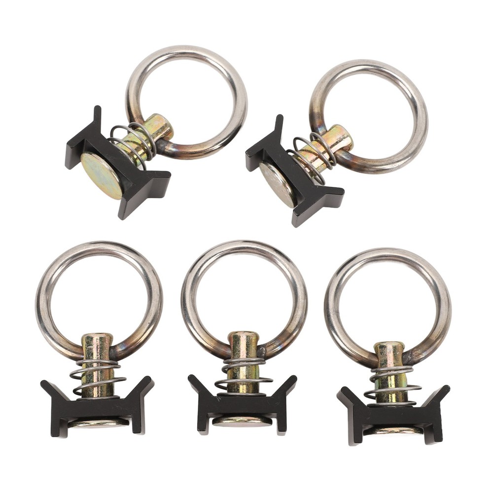 5Pcs L Rail Tie Down Single Stud Fitting Versatile Secure Attachment Tie Do LBRC