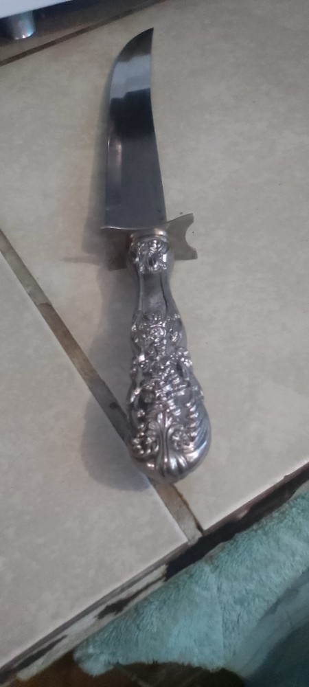 antique silver knife international silver co.