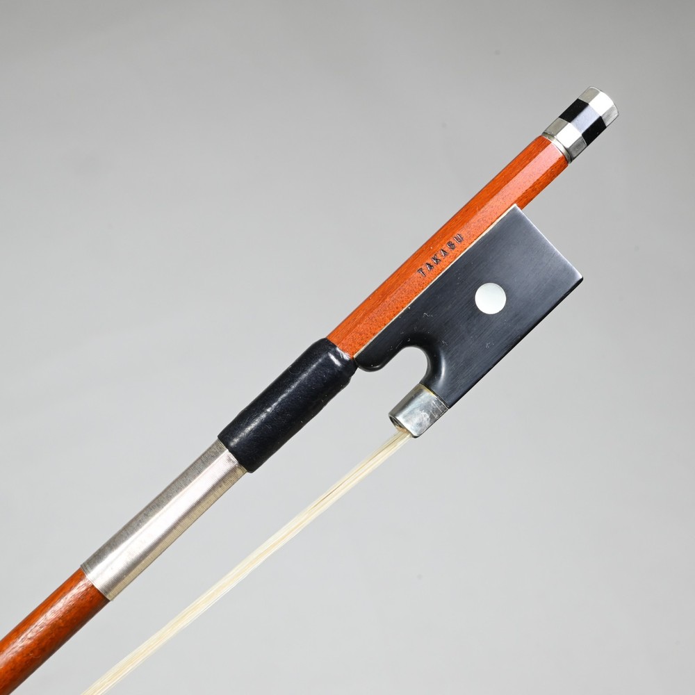 TAKASU Violin Bow (Intermediate), 4/4, Japan - Pernambuco