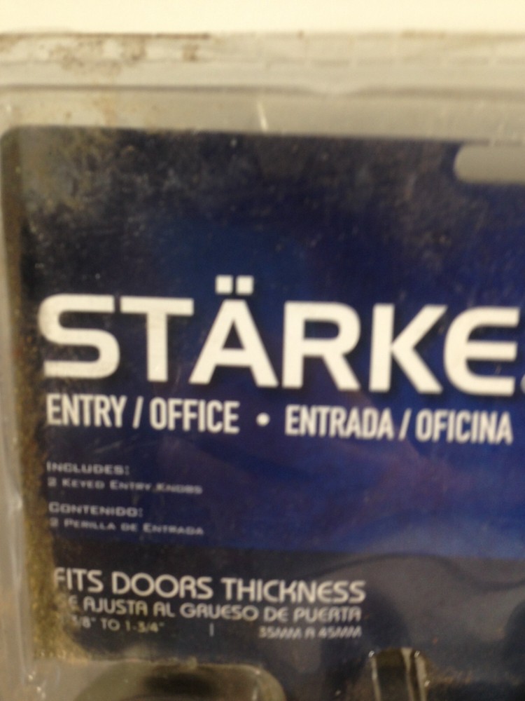 Starke Entry Office Door Knobs Keyed Entry NOS