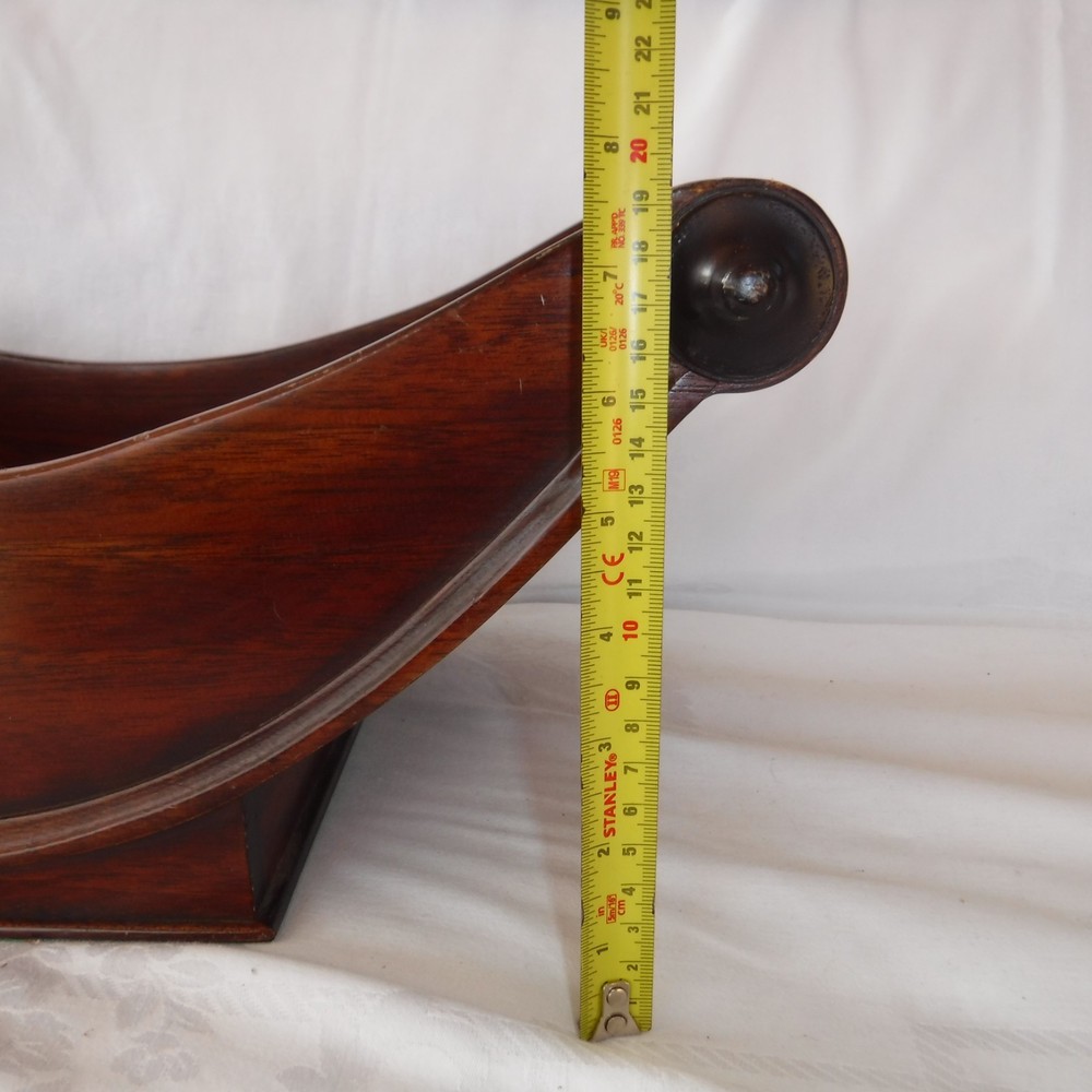 Mahogany Cheese Sleigh Antique Used