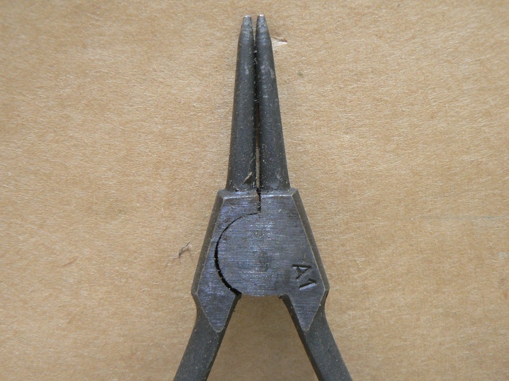Vintage Pair Seeger Vanadin Snap Ring Pliers # A1 Spring Loaded & Manual Germany