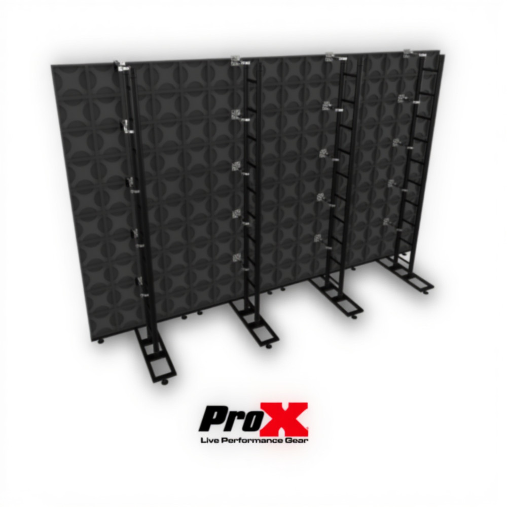 ProX XTP-GSLED4X250BLK LED Video Display Panel Ground Support System Package BLK