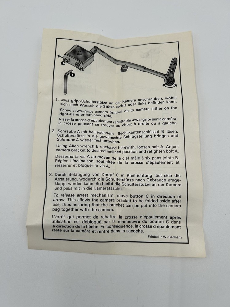 Ewa-grip Camera Bracket