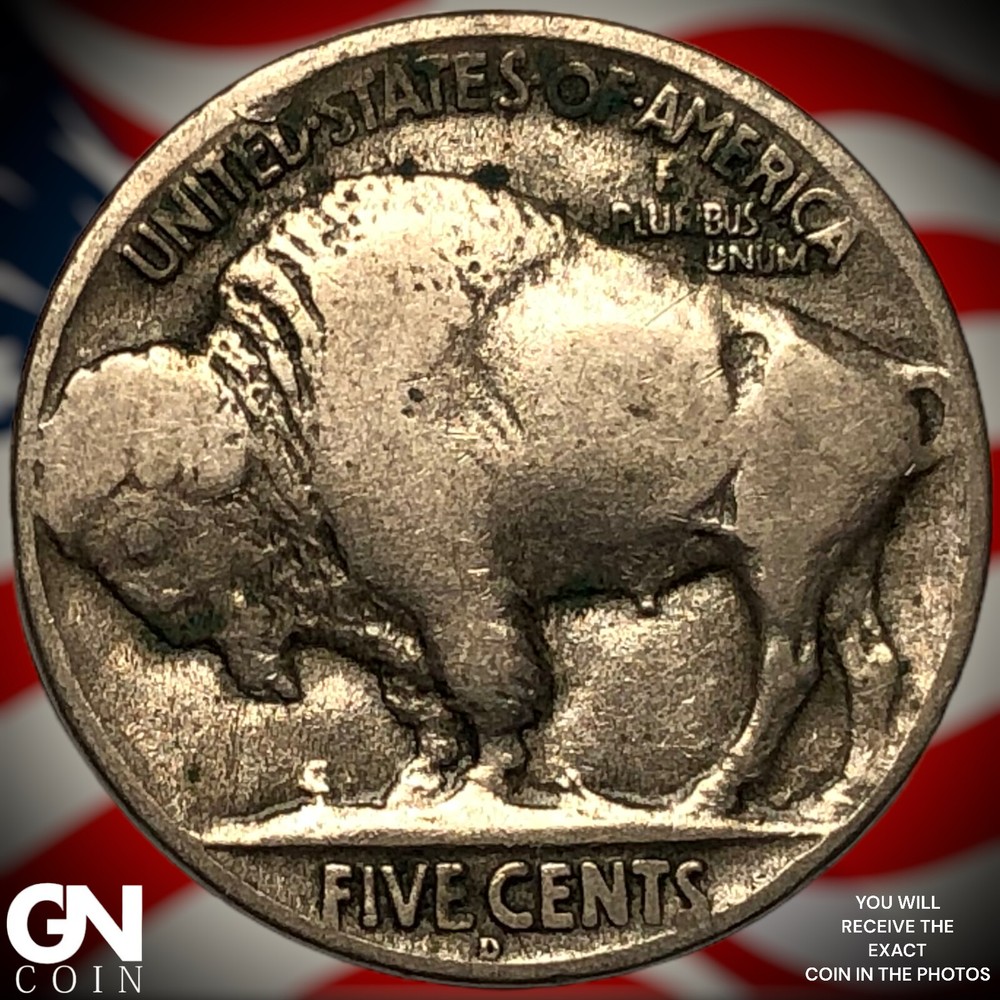 1919 D Buffalo Nickel X4420