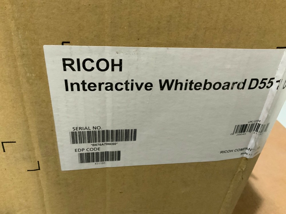 Ricoh D5510 Interactive Whiteboard 431193 ✅❤️️✅❤️️ NEW