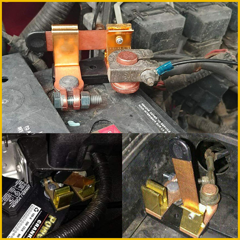 Car Battery Terminal Connectors 1PCS Release Quick Disconnect Positive Negative