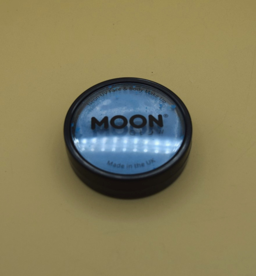 Neon Moon Glow UV Face & Body Make-up Blue