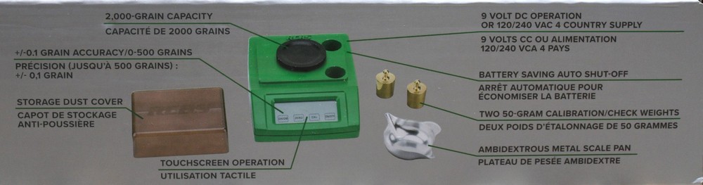 RCBS 98945 Rangemaster 2000 Electronic Scale