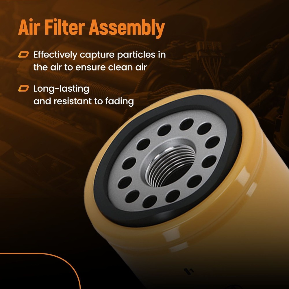 Diesel Filter Pack for CAT 3304 3306 1R-0750 Direct Replacement 6PC