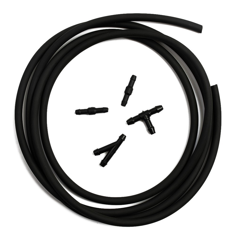 NEW PRACTICAL Hose Connectors Black High Quality Spray Hose Windshield