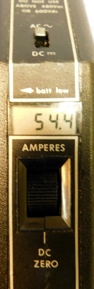 Digital AC/DC Current Clamp Probe Amperes