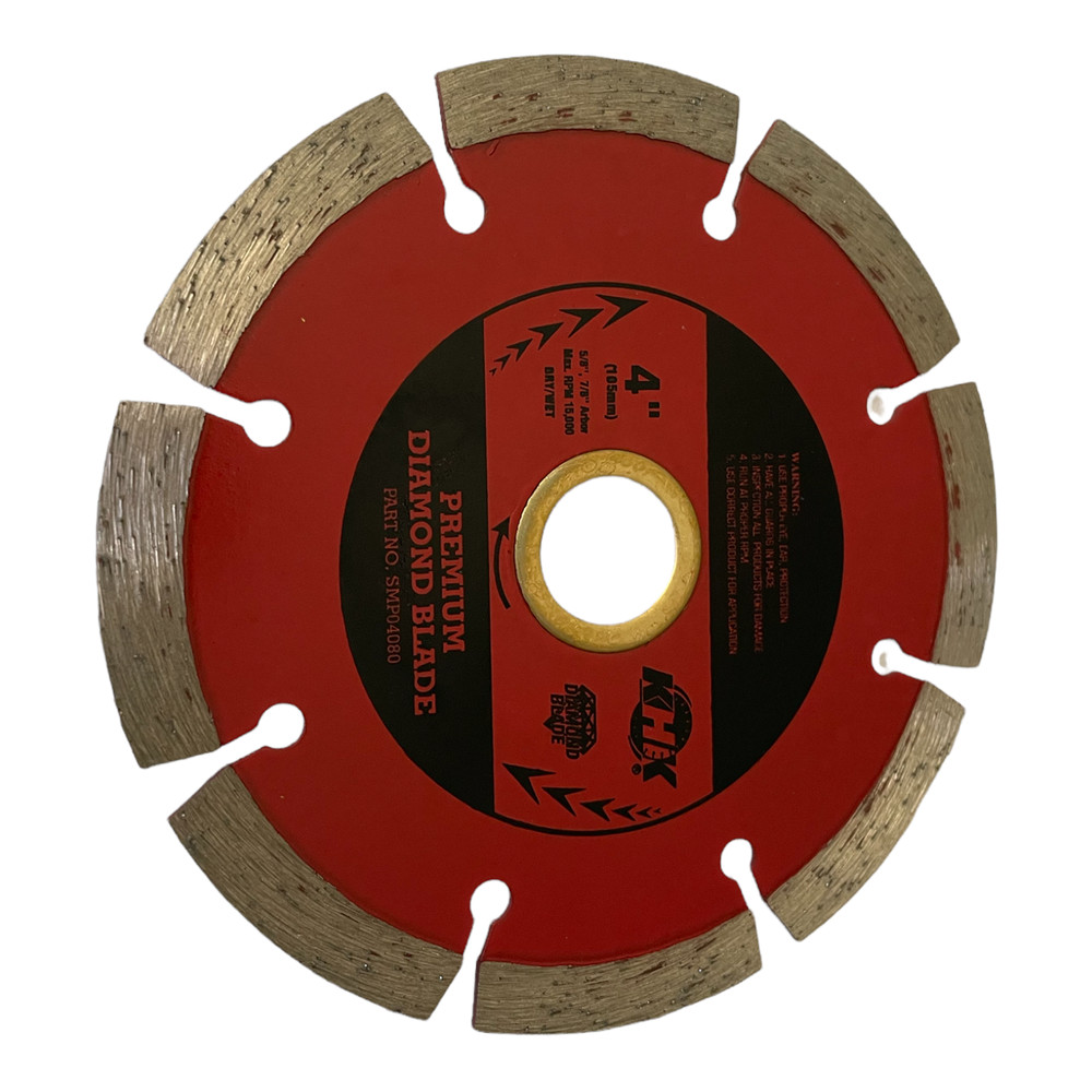 2 Pack 4-1/2" Diamond Saw Blade Premium Segmented Cut Concrete Brick Stone Block