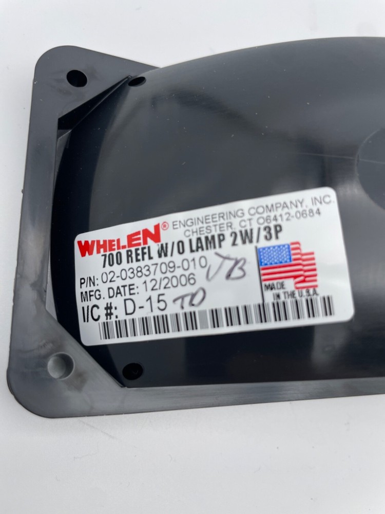 Whelen 700 halogen reflector 02-0383709-01