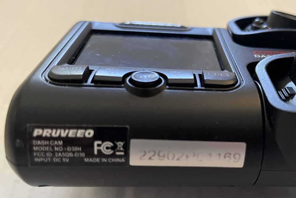 Dual Dash Cam No Accessories