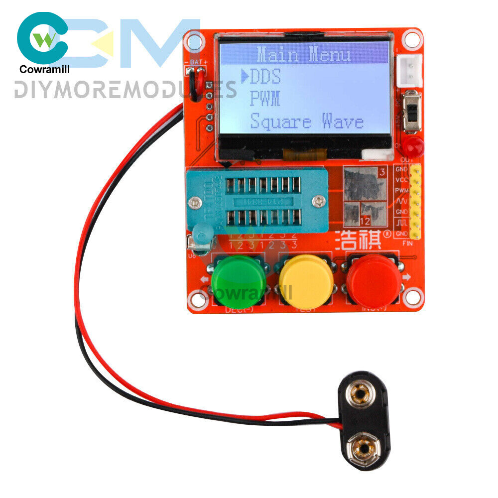 LCR-T4-MINI-Z LCD Transistor Tester Meter Diode Capacitance ESR Meter Servo test