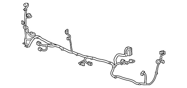 Genuine GM Front Object Alarm Sensor Wiring Harness 84644177