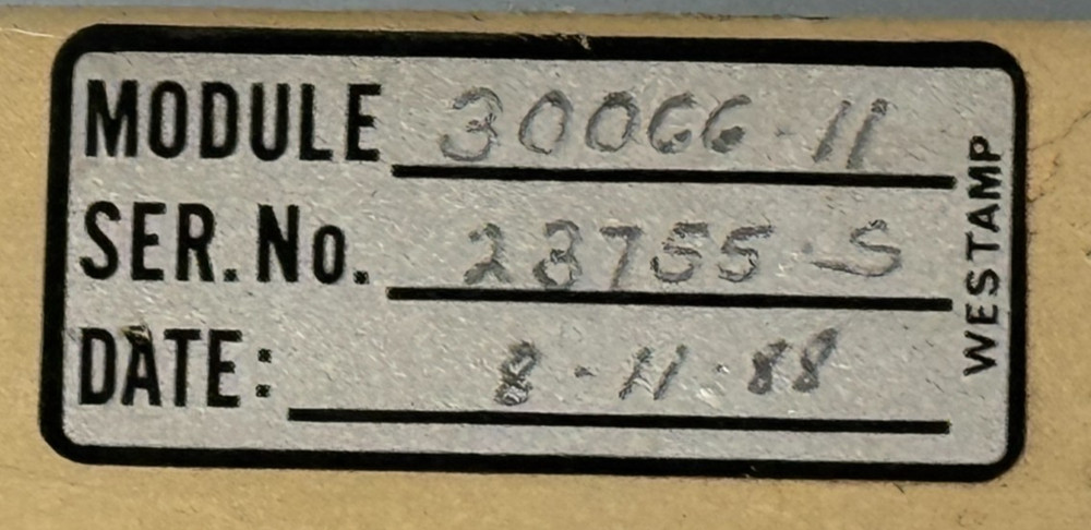 USED Westamp 30066-11 Circuit Board
