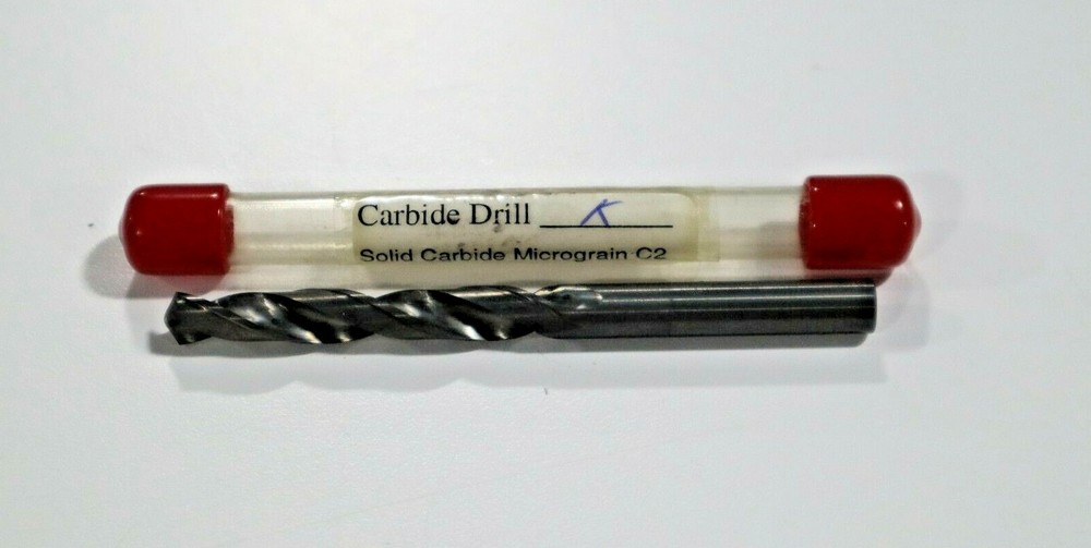 SIZE "K" CARBIDE DRILL, 2 FLUTE B355