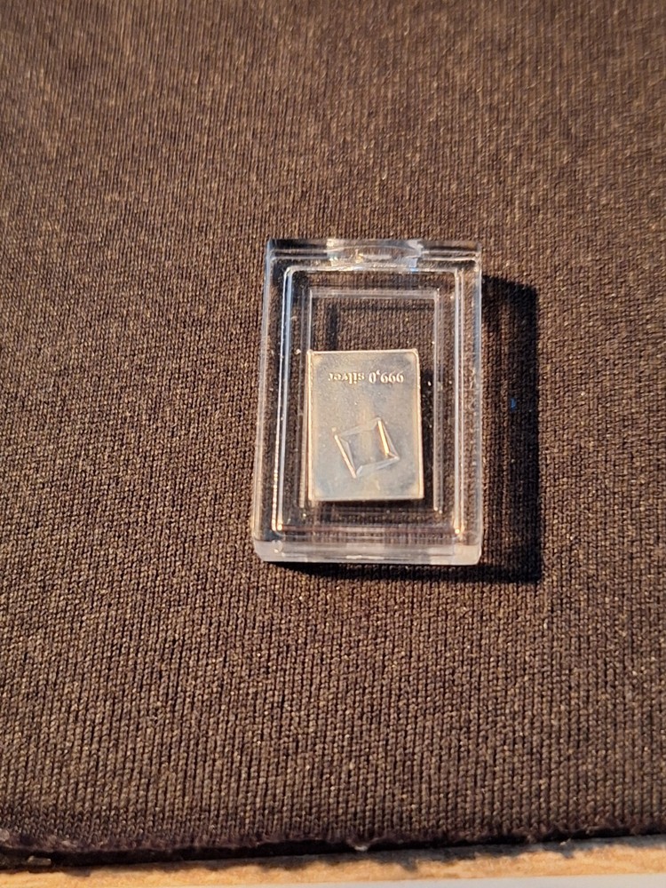 1 Single Valcambi Silver Bar in Protective Capsule from 100 Bar ESGVersion nr1