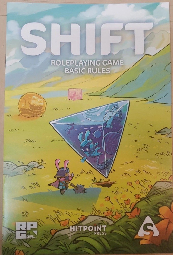 Hitpoint Press Shift Roleplaying Game Basic Rules Free RPG Day 2025