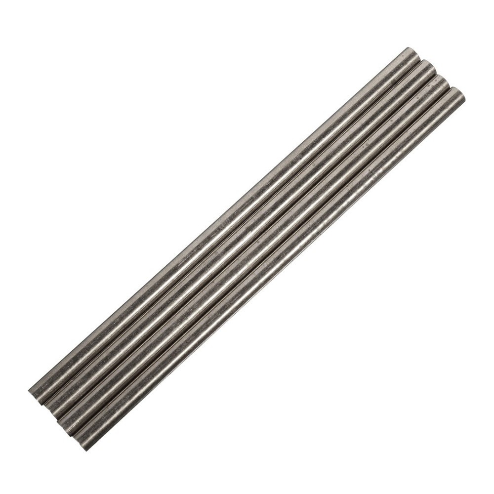 4pcs Knife Handle Pins - 6mmx100mm Brass Rods for Knife Making - Solid Brass