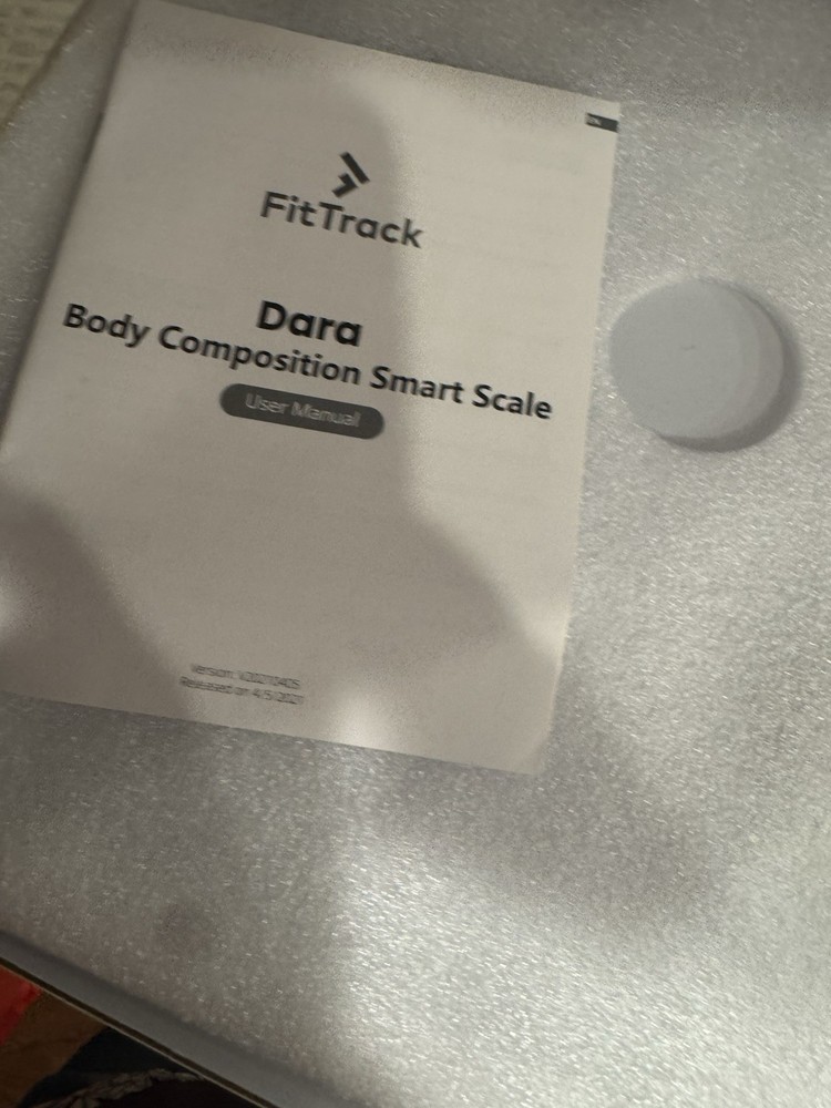 FitTrack Dara Bluetooth Body Composition Scale Multi User Weight Fat Muscle Bone