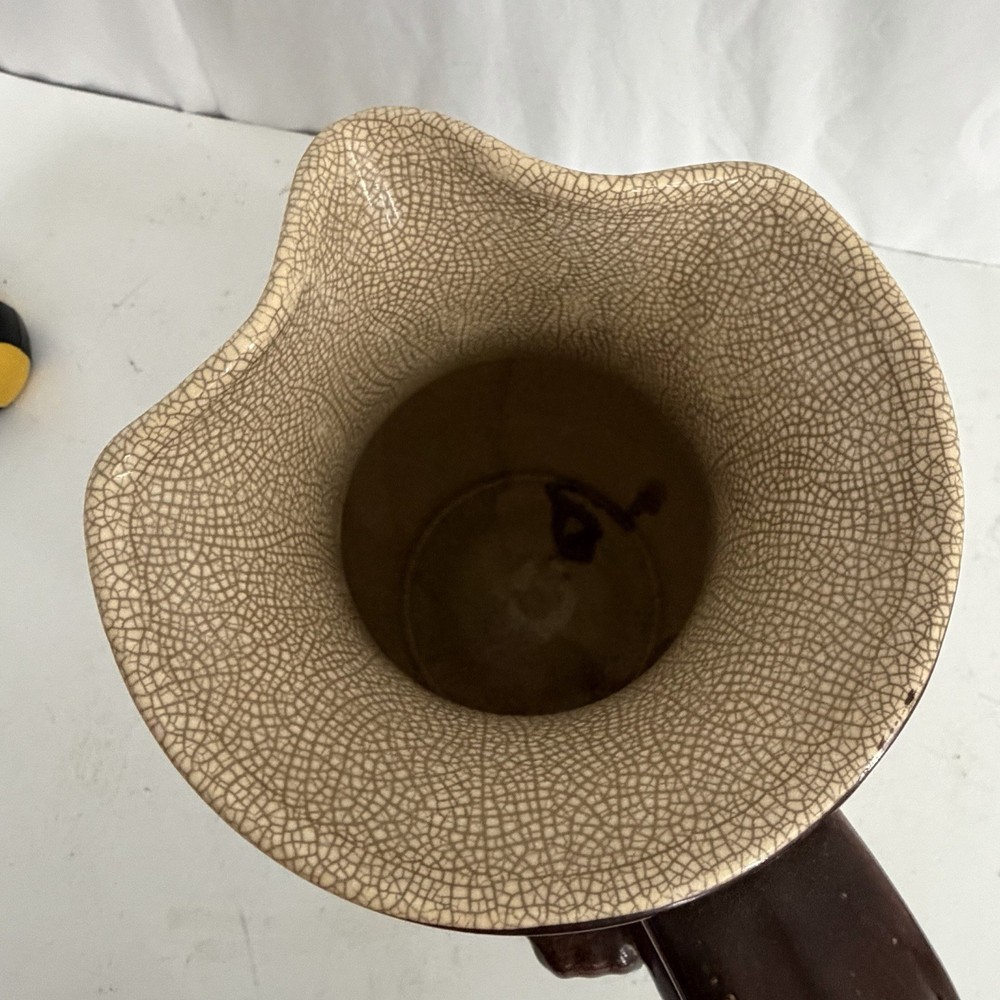 VINTAGE POTTERY PITCHER Fruit