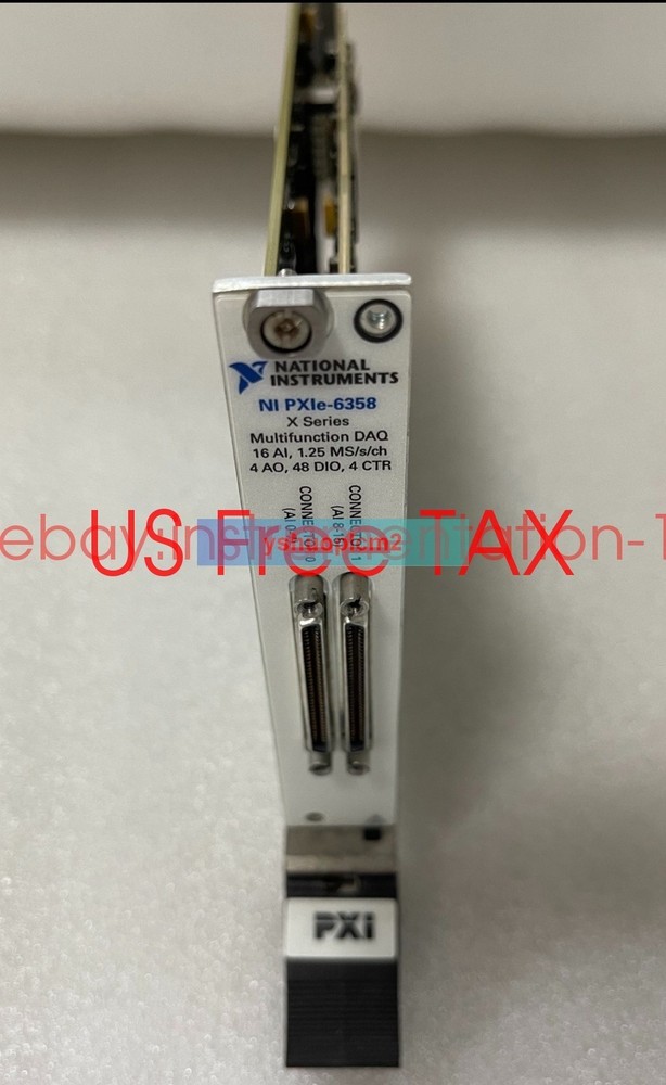 National Instruments NI PXIe-6358 Multifunction DAQ 16 AI 1.25MS 48 DIO Module