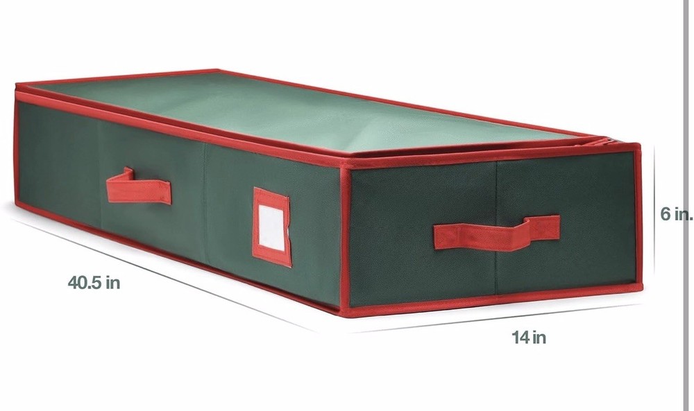 Homior Premium Quality Gift Wrap Organizer - Green