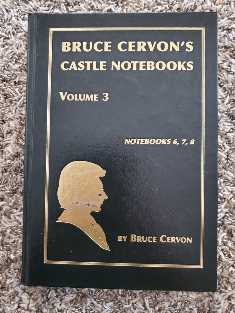 Bruce Cervon Castle Note Books Volume 2-5