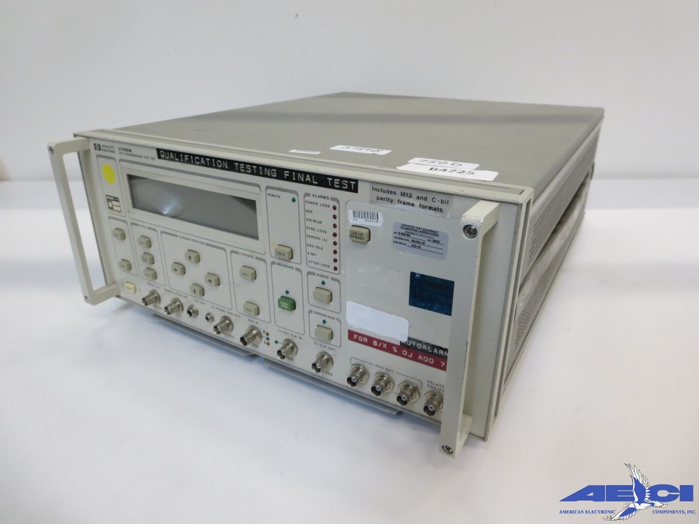HEWLETT-PACKARD 3789B COMMUNICATIONS ANALYZER W/ OPTION 200