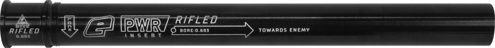 Planet Eclipse PWR Rifled Lapco Barrel Insert 0.683 First Strike Ready - Black