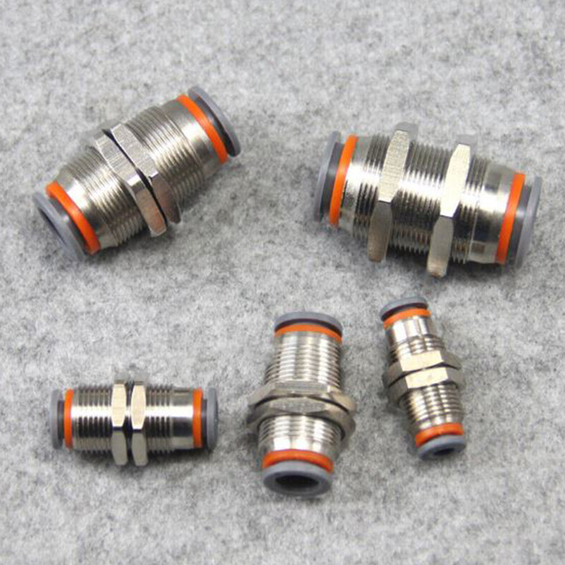 Pneumatic Connector PM Baffle Quick Plug Connector Baffle Straight Through 4-12m
